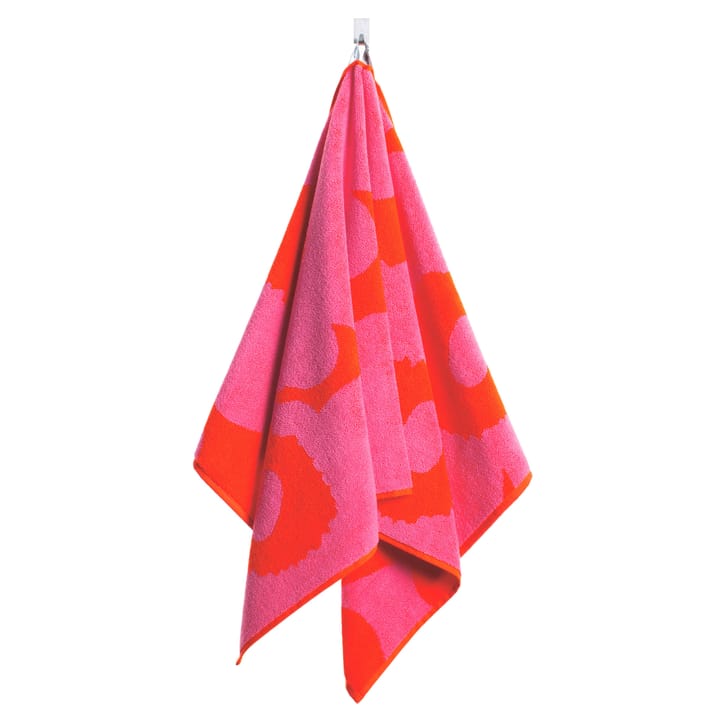 Unikko towel red-pink, hand towel Marimekko