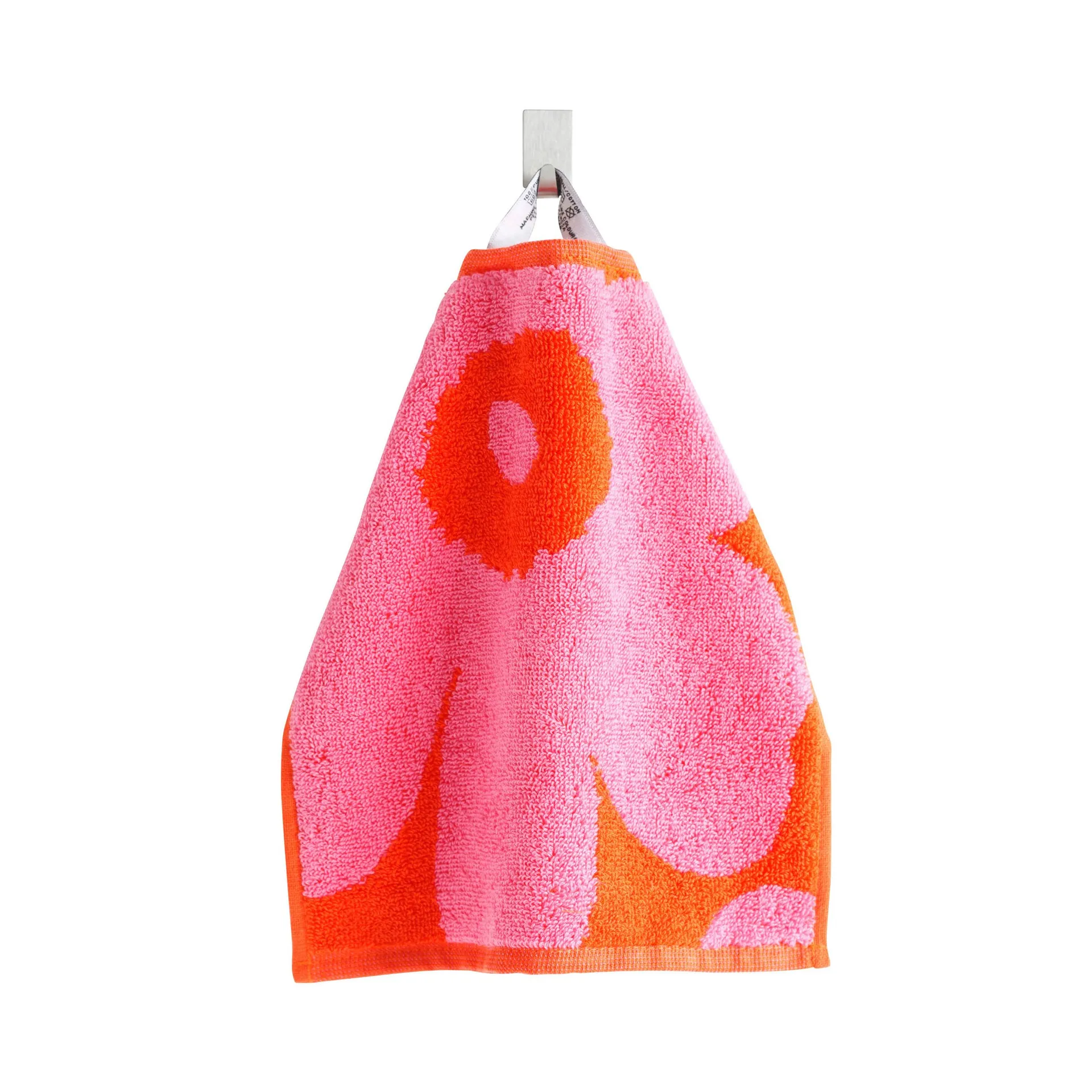 Unikko towel red-pink, mini Marimekko