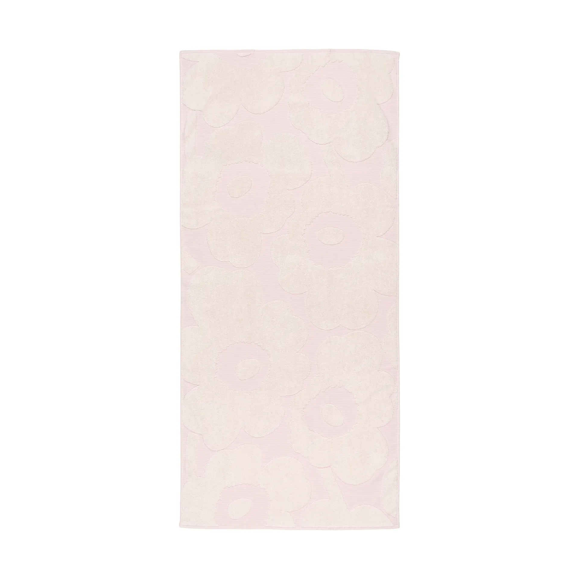 Unikko towel set 3 pieces, White-light pink Marimekko
