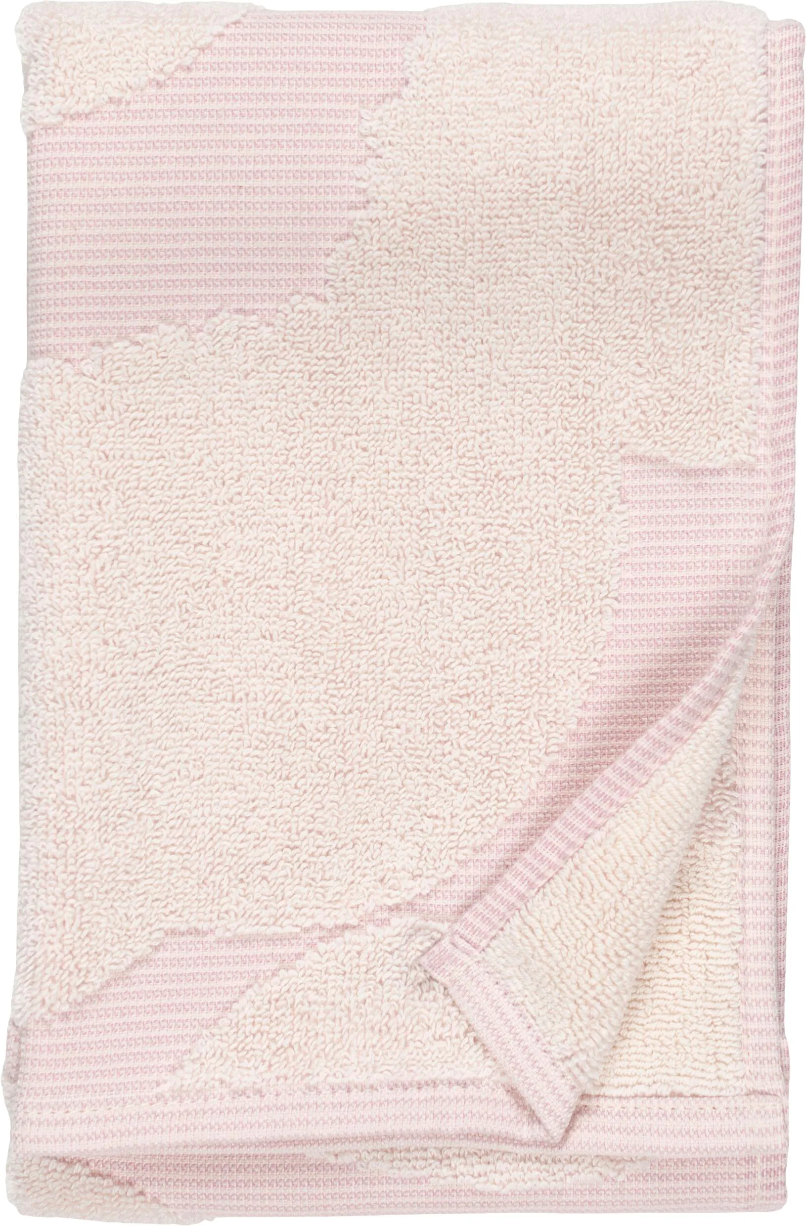 Unikko towel set 3 pieces, White-light pink Marimekko