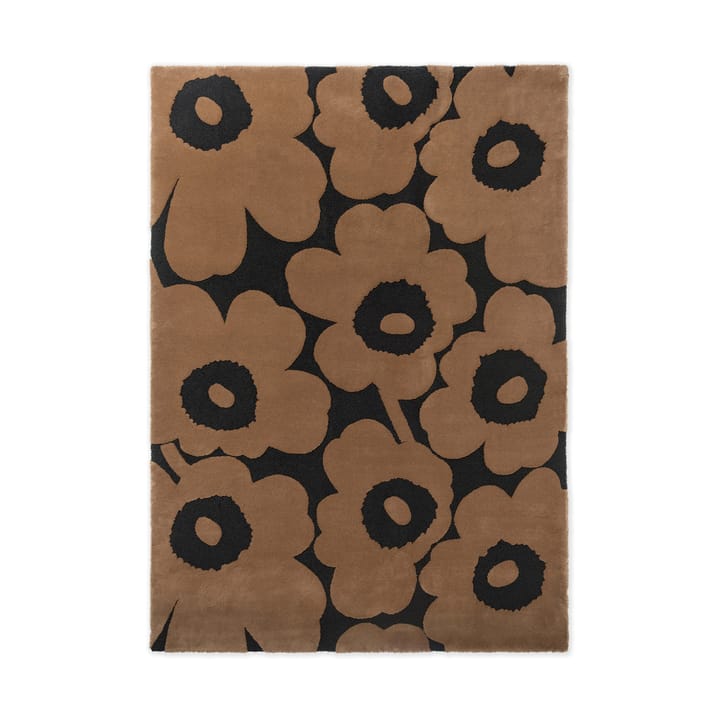 Unikko wool rug - Beige, 140x200 cm - Marimekko