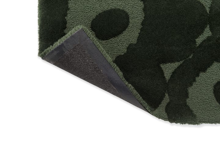 Unikko wool rug - Dark green, 140x200 cm - Marimekko