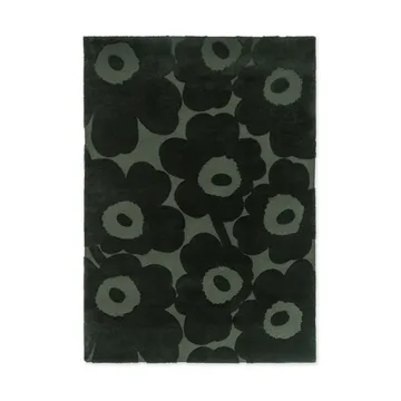 Unikko wool rug - Dark green, 250x350 cm - Marimekko