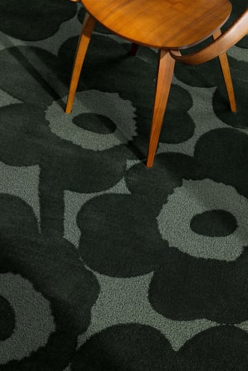 Unikko wool rug - Dark green, 250x350 cm - Marimekko