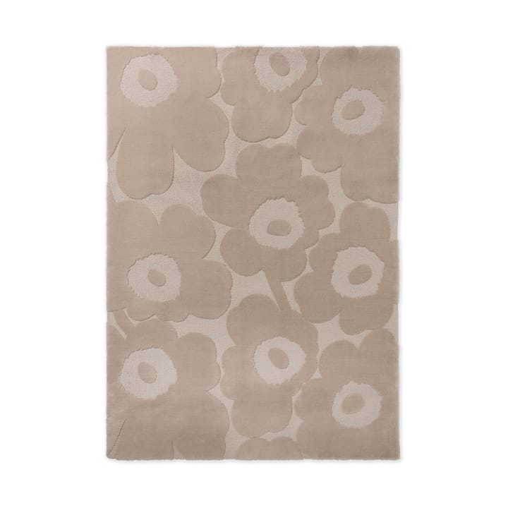 Unikko wool rug - Light beige, 140x200 cm - Marimekko