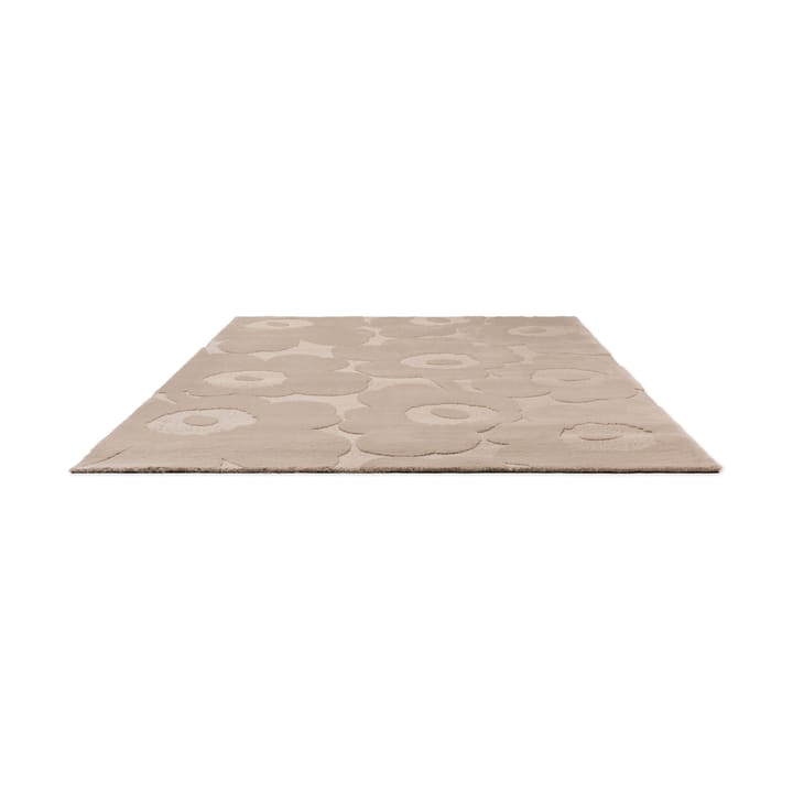 Unikko wool rug - Light beige, 140x200 cm - Marimekko