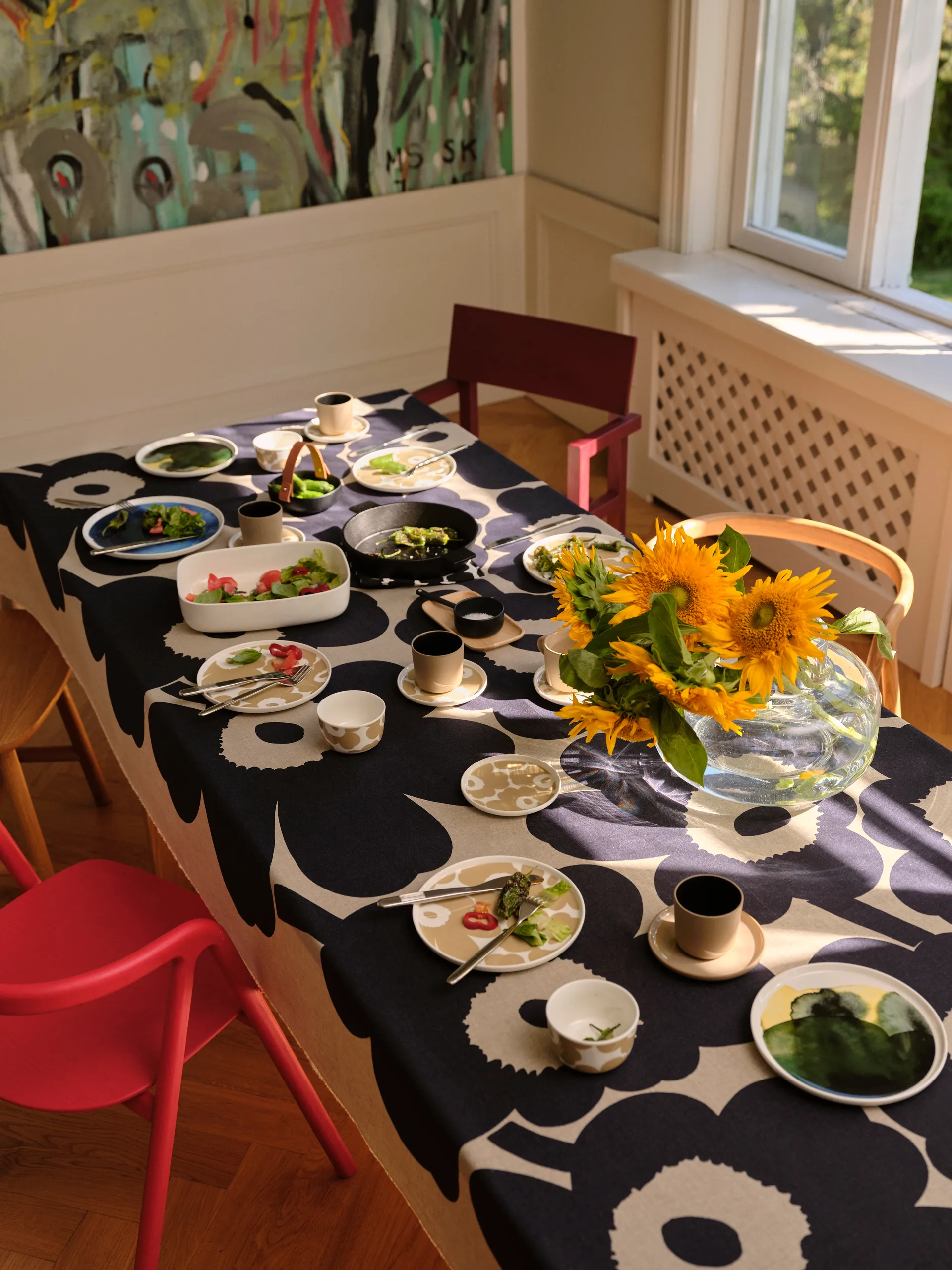 Urna vase 21 cm, clear Marimekko