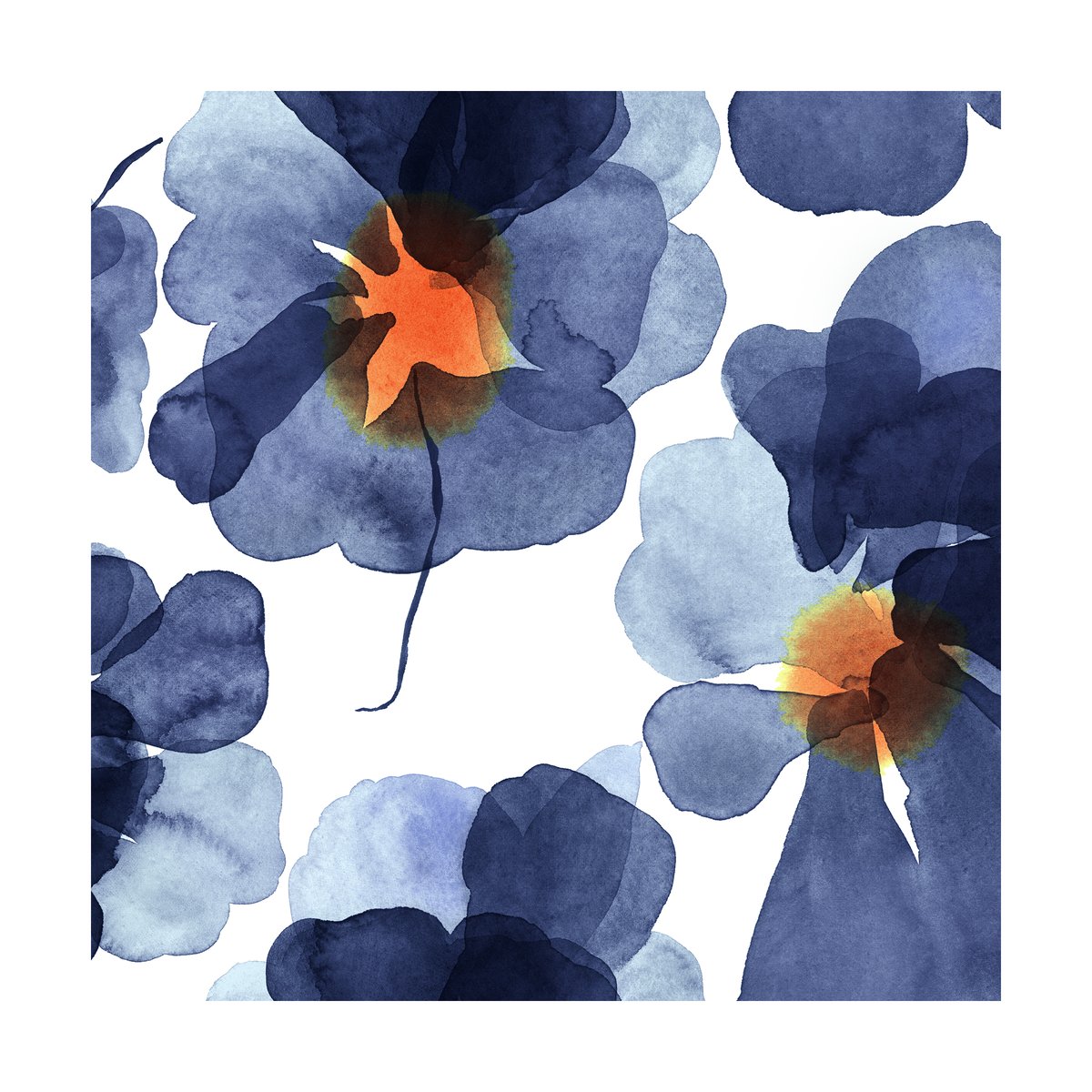 Marimekko Valsso napkin 33x33 cm 20-pack Blue | Scandinavian Design | Paper napkins | Blue