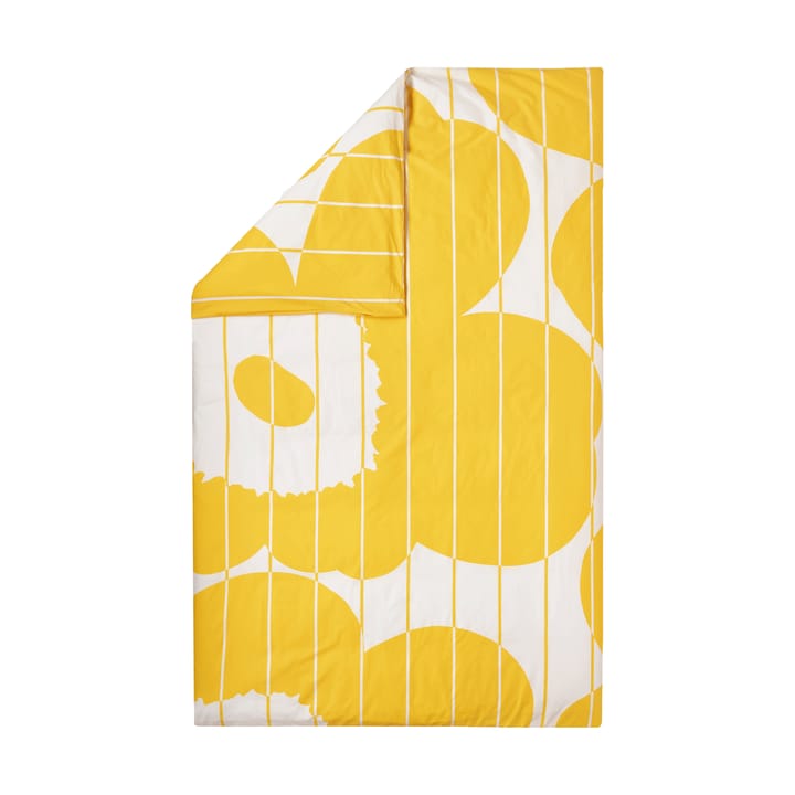 Vesi Unikko duvet cover 150x210 cm - Spring yellow-ecru - Marimekko