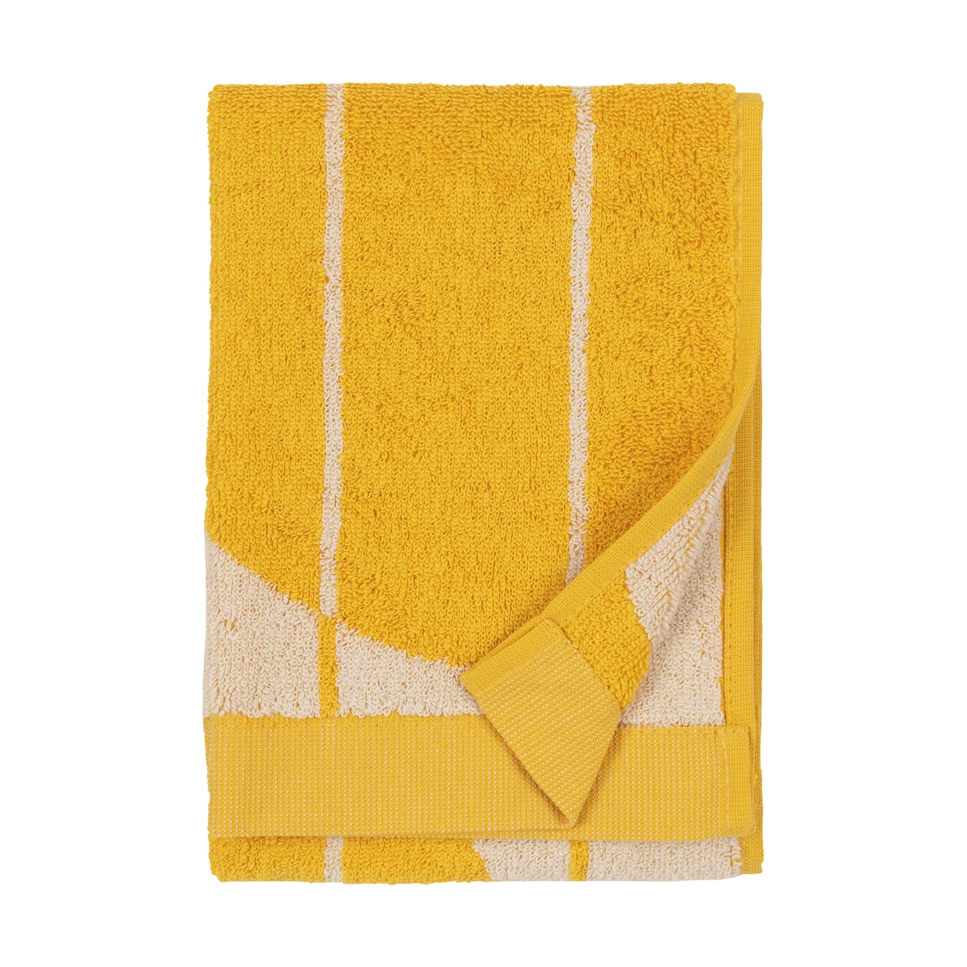 Vesi Unikko guest towel 30x50 cm, Spring yellow-ecru Marimekko