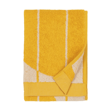 Vesi Unikko guest towel 30x50 cm - Spring yellow-ecru - Marimekko
