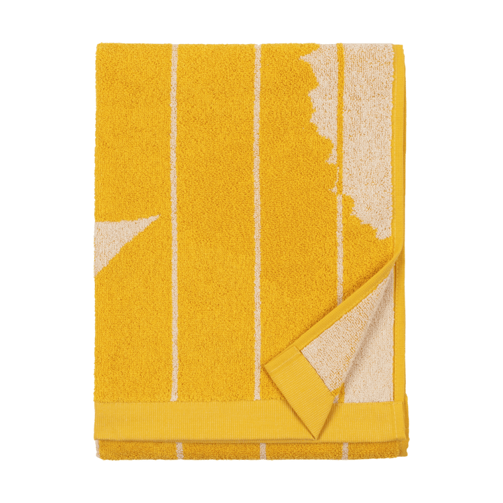 Vesi Unikko hand towel 50x70 cm - Spring yellow-ecru - Marimekko