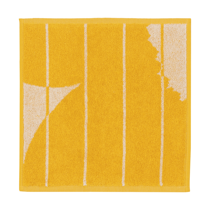 Vesi Unikko Mini towel 30x30 cm, Spring yellow-ecru Marimekko