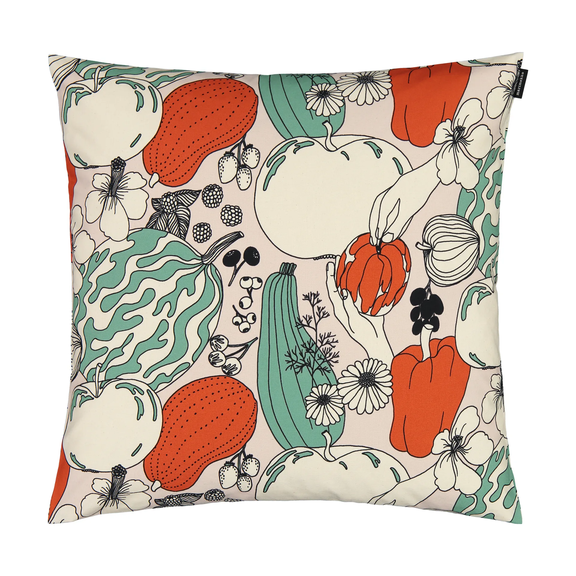 Vihannesmaa cushion cover 50x50 cm, multi Marimekko