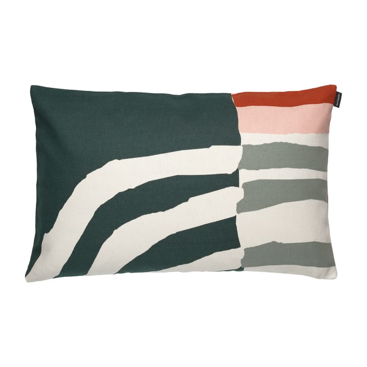 Vuosirenkaat pillowcase 40x60 cm, Beige-green-pink Marimekko