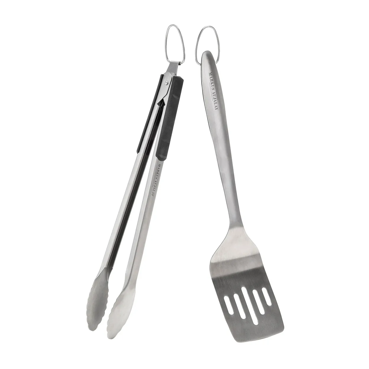 Markus Aujalay Markus BBQ grill set 2-pieces 10x43 cm Silver