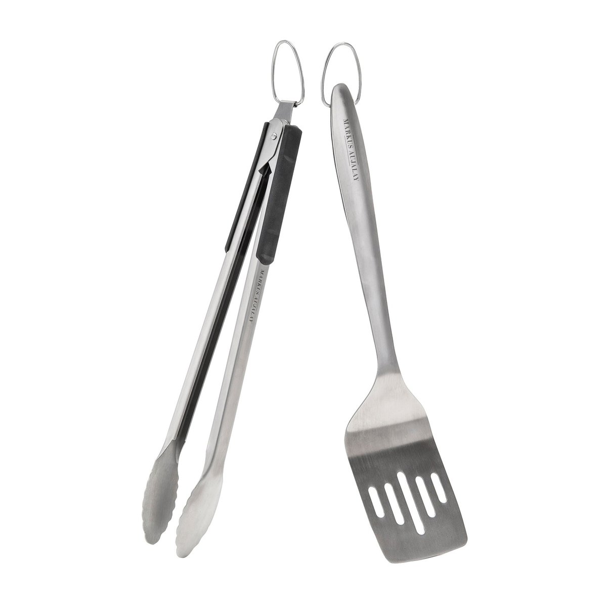 Markus Aujalay Markus BBQ grill set 2-pieces 10x43 cm Silver