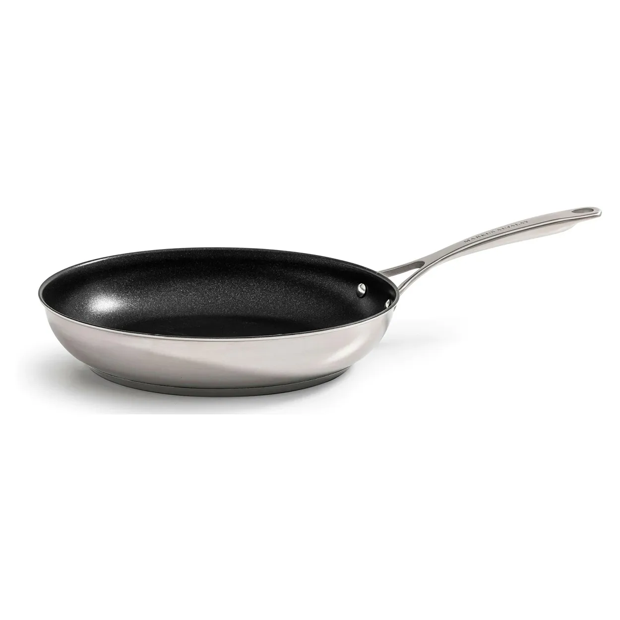 Markus Aujalay Markus Classic frying pan 28 cm | Scandinavian Design | Frying pans & skillets | Silver-coloured