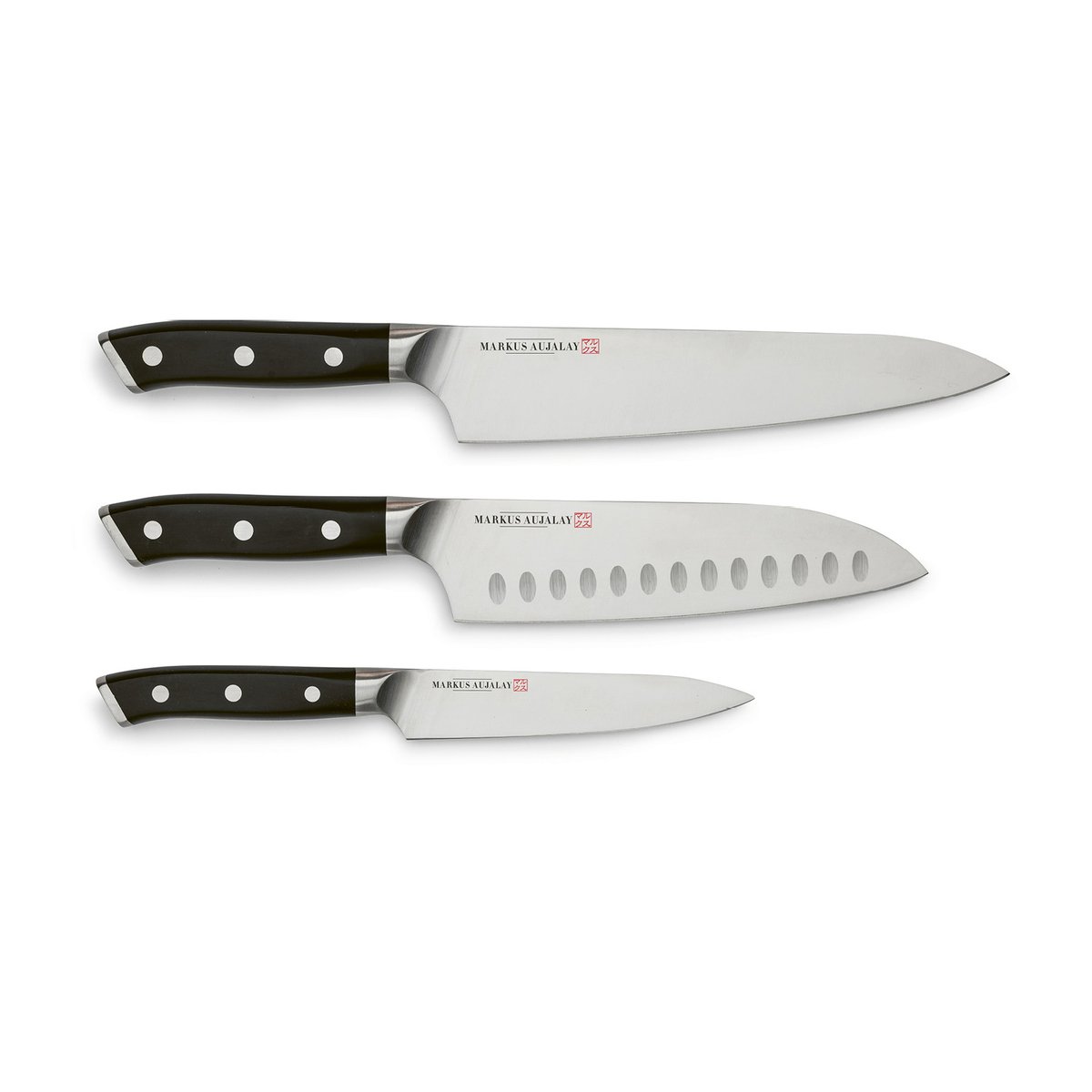 Markus Aujalay Markus Classic knife set 3 pieces
