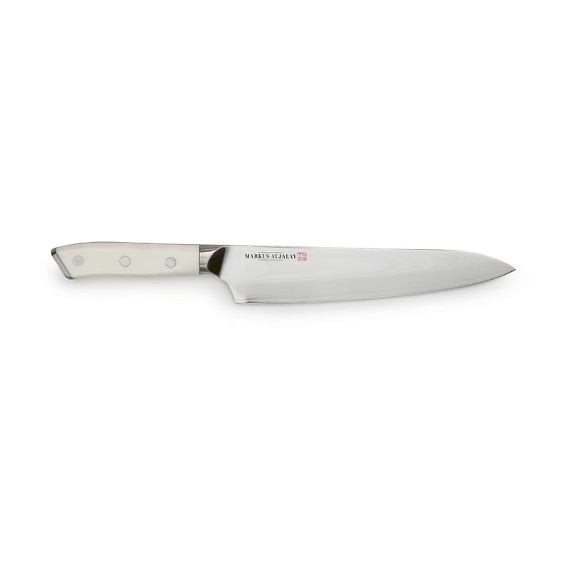 Markus Aujalay Markus Damascus chef"s knife 32 cm