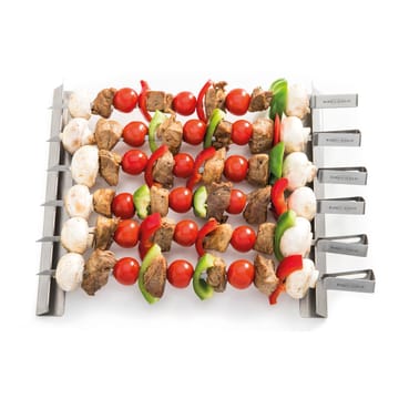 Markus grill skewer 8-pieces 16x37 cm - Silver - Markus Aujalay