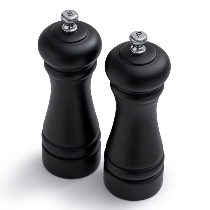 Markus salt- & pepper mill set, Black Markus Aujalay