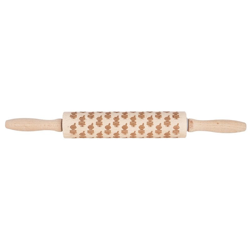 Martinex I bake Pastel rolling pin White-pink
