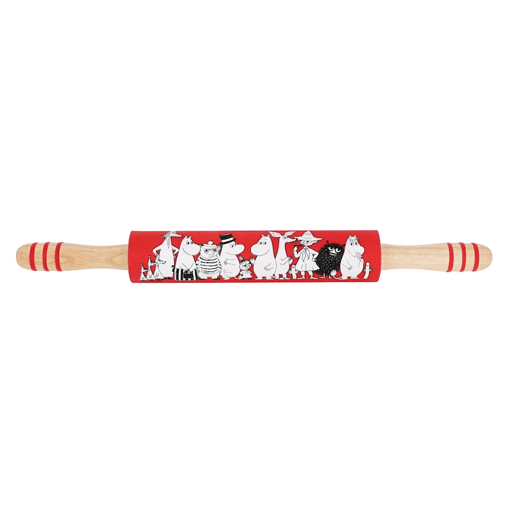 Martinex Moomin Characters Silicone Rolling Pin 47 cm