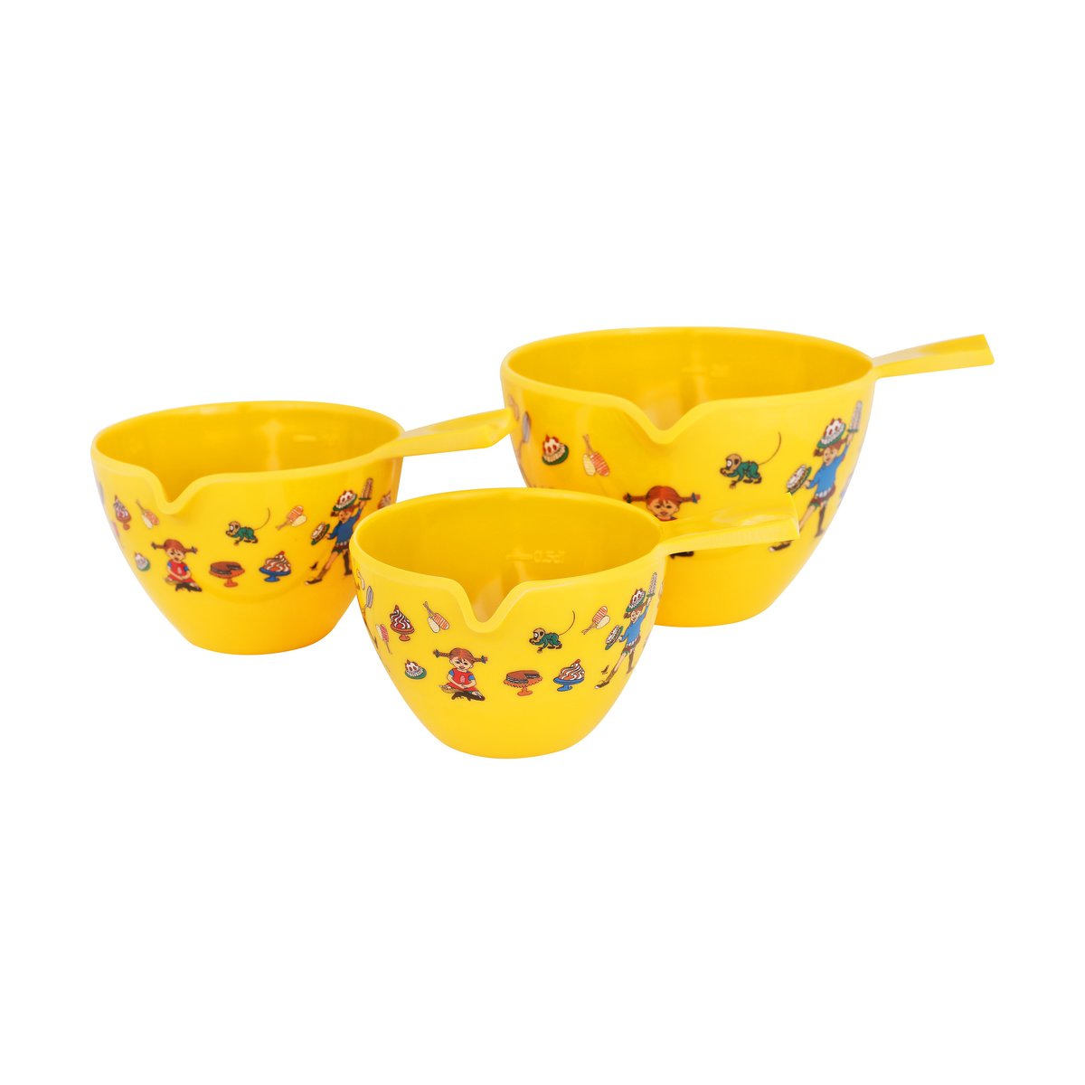 Martinex Pippi Baking Measuring bowls Yellow