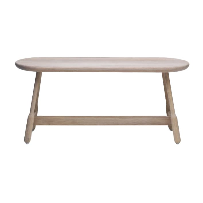 Albert bench 160 cm - White-oiled oak - Massproductions