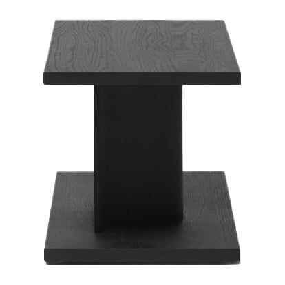 Massproductions BIT table Dark stained oak | Scandinavian Design | Side tables | Black