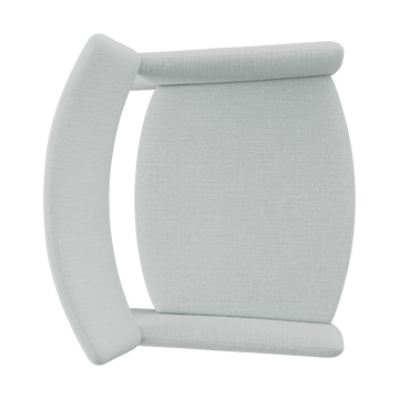 Crown Easy Chair - Linara 253 Swedish Grey - Massproductions