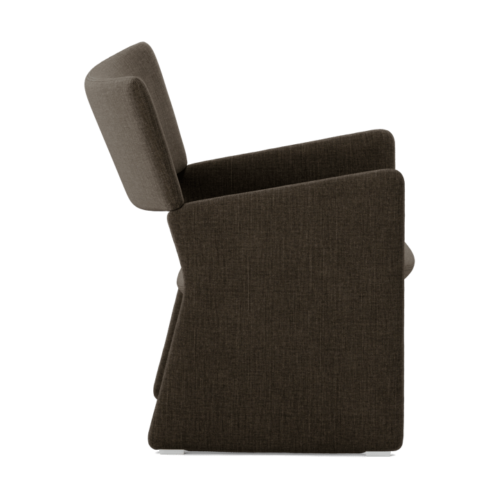 Crown Easy Chair, Linara 90 Espresso Massproductions