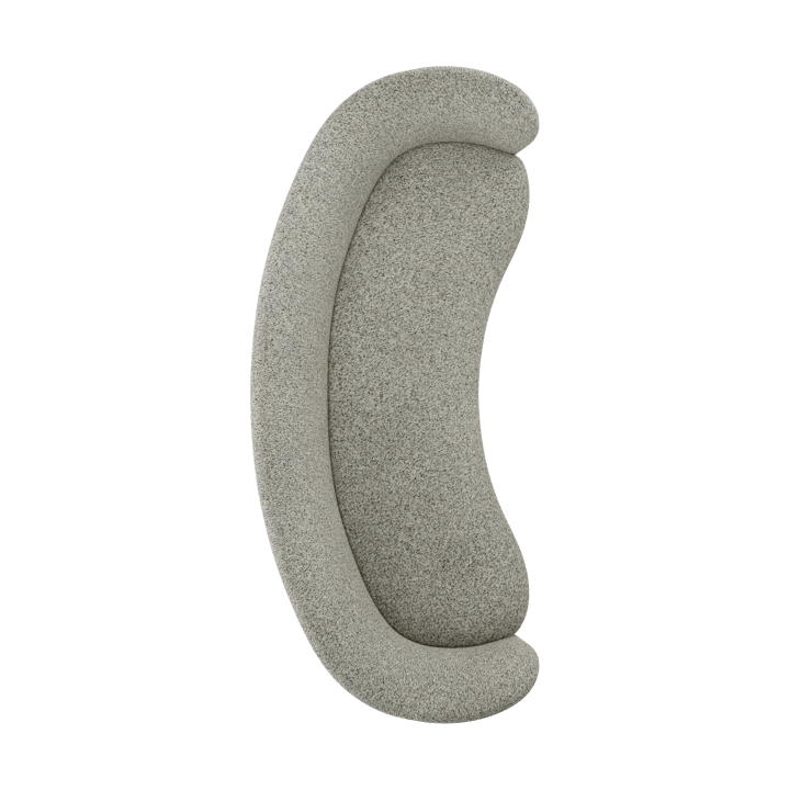 Dandy 3-seater sofa, Black oak - Kirkby Design, Spiral - 23 Monochrome Massproductions
