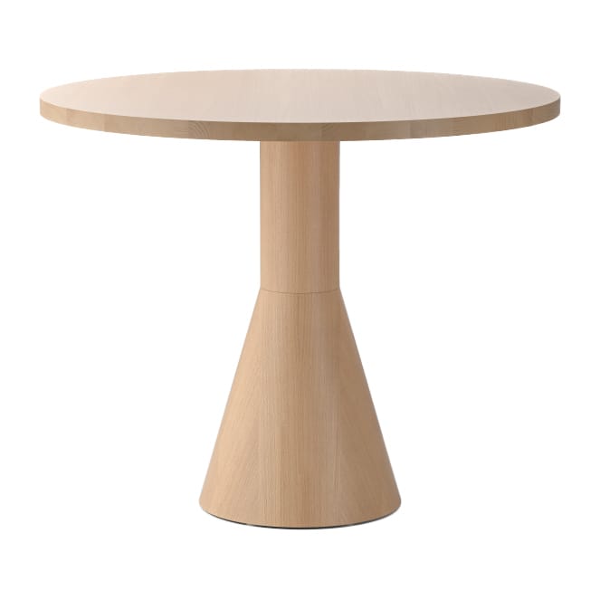 Draft dining room table 88 cm - Beech - Massproductions