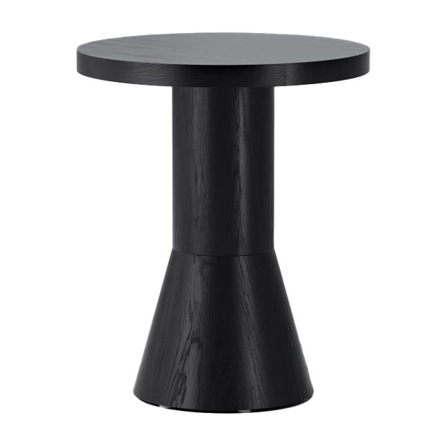 Draft table 40 cm - Black stained ash - Massproductions