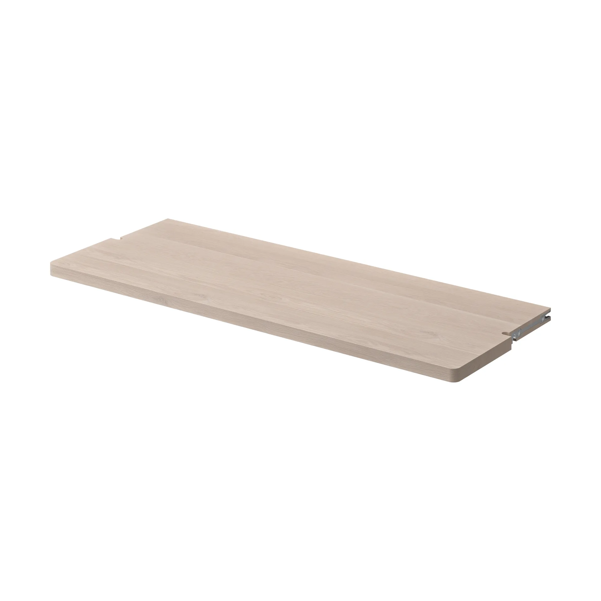 Gridlock Deep Shelf W800 shelf, Natural Ash Massproductions