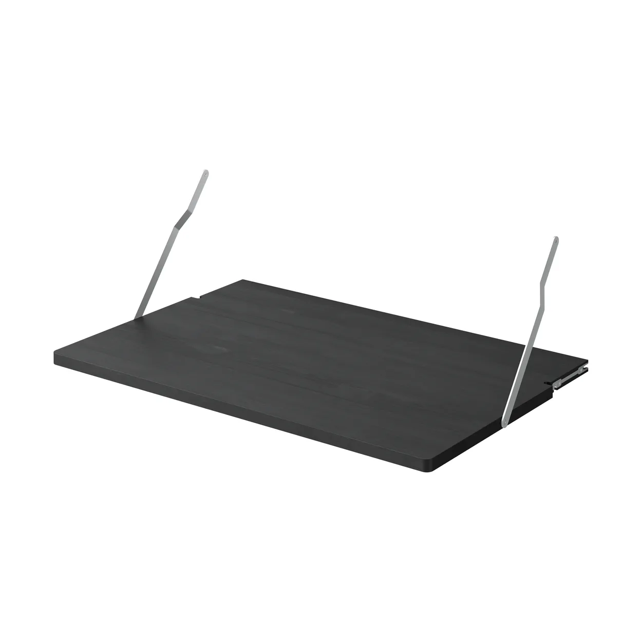 Massproductions Gridlock Desk writing shelf Black stained Ash