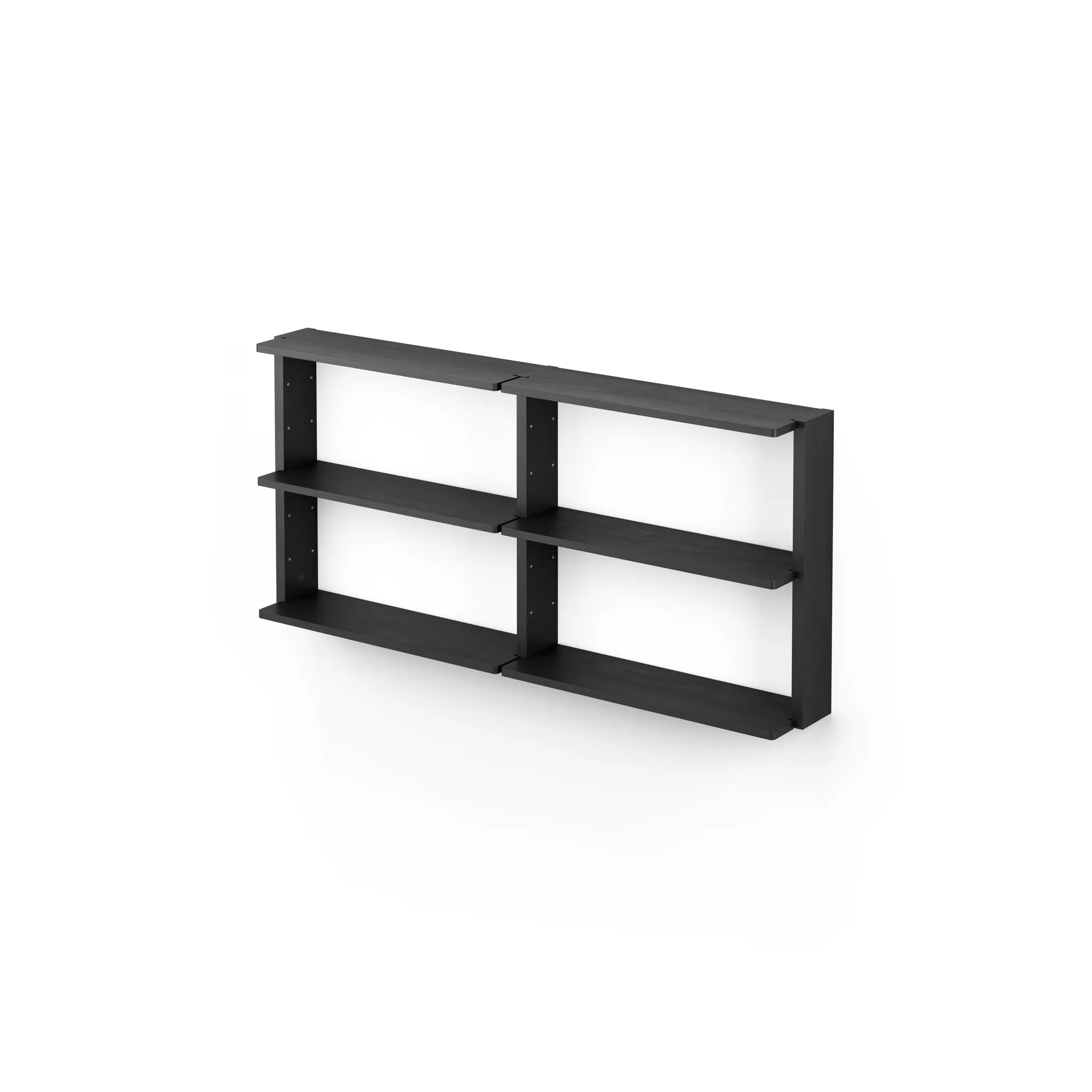 Gridlock - S2-A6-0 shelf, Black stained Ash Massproductions