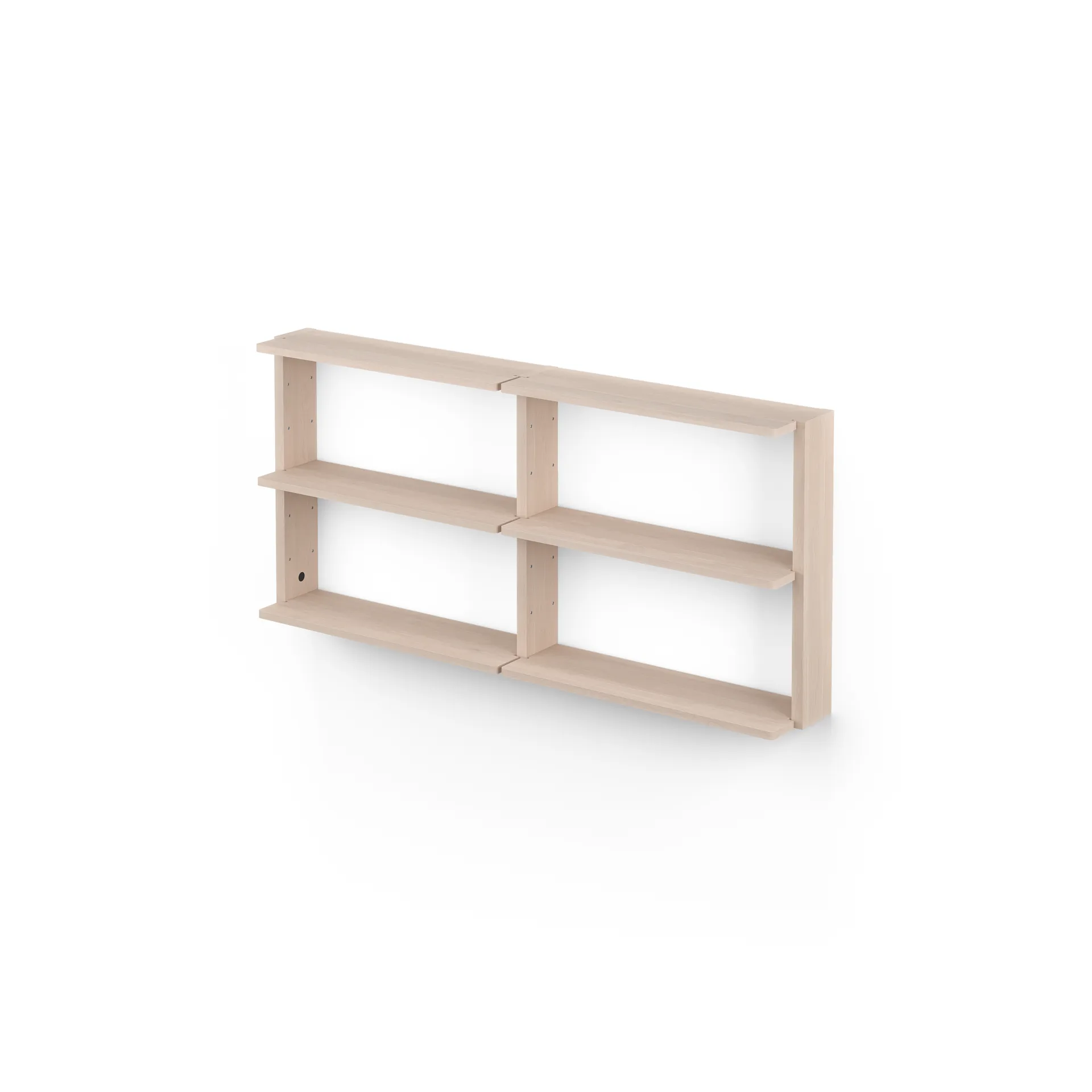 Gridlock - S2-A6-0 shelf, Natural Ash Massproductions