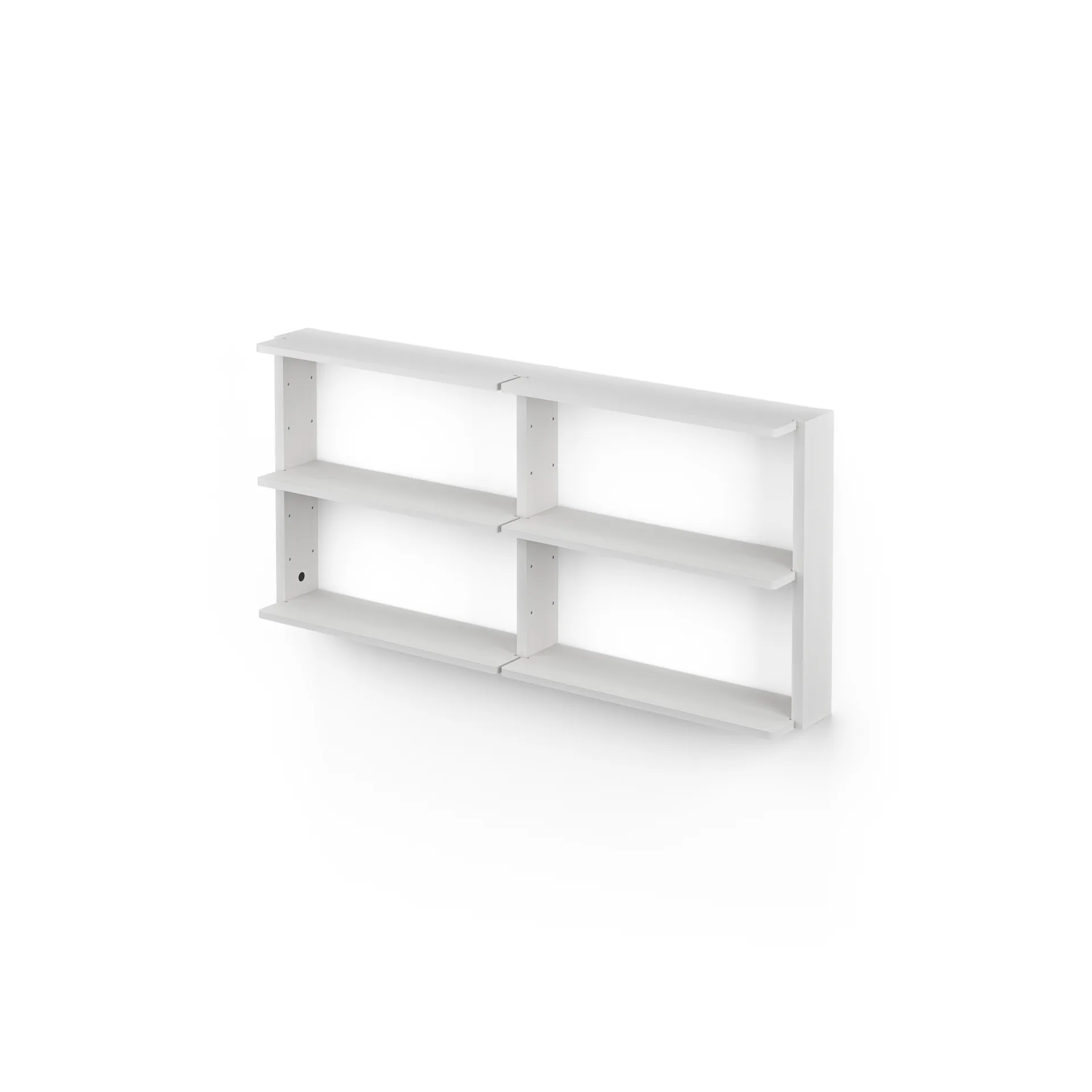 Gridlock - S2-A6-0 shelf, White stained Ash Massproductions