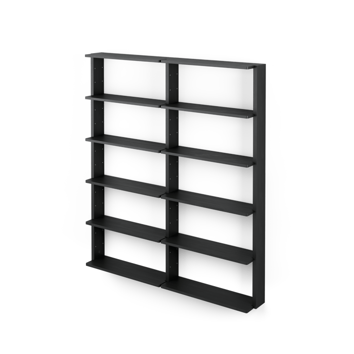 Gridlock - T2-A12-0 shelf - Black stained Ash - Massproductions