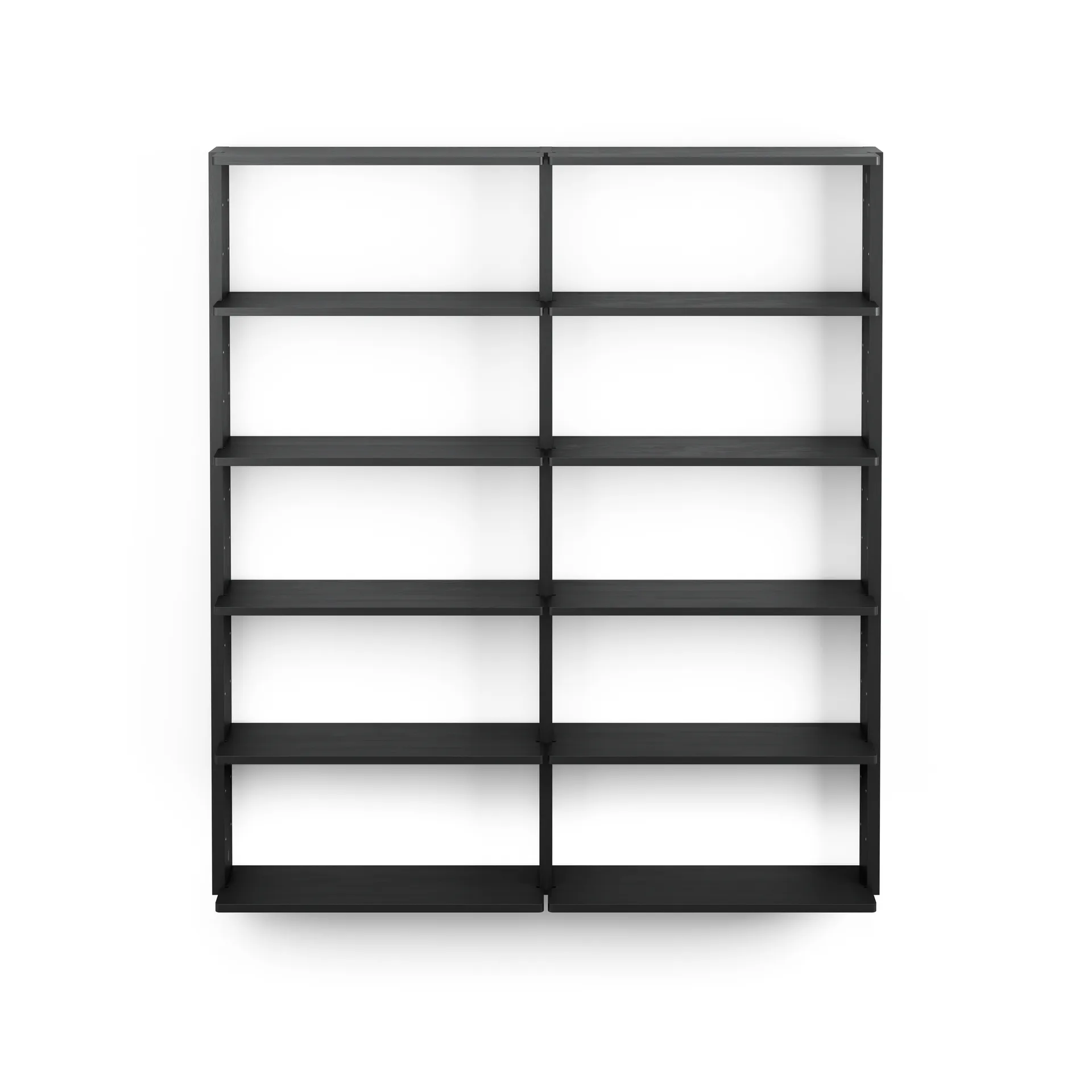 Gridlock - T2-A12-0 shelf, Black stained Ash Massproductions
