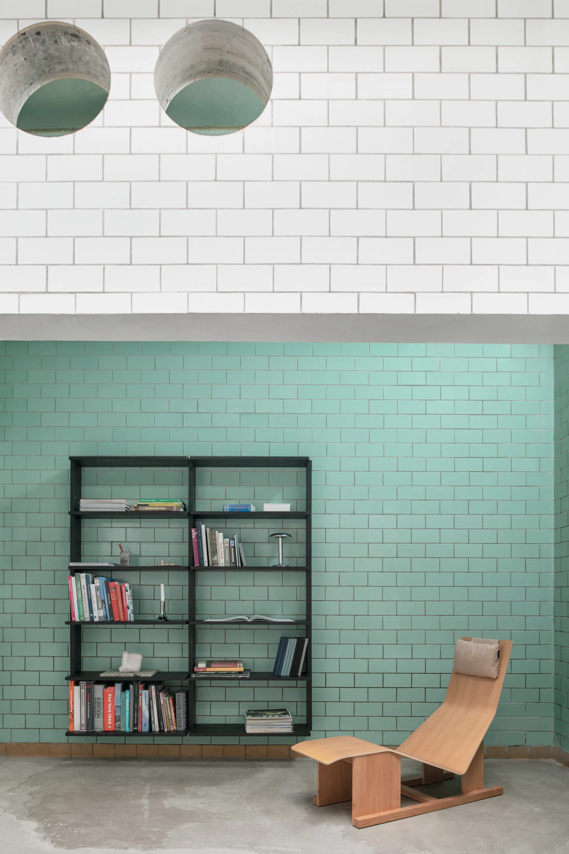 Gridlock - T2-A12-0 shelf, Black stained Ash Massproductions