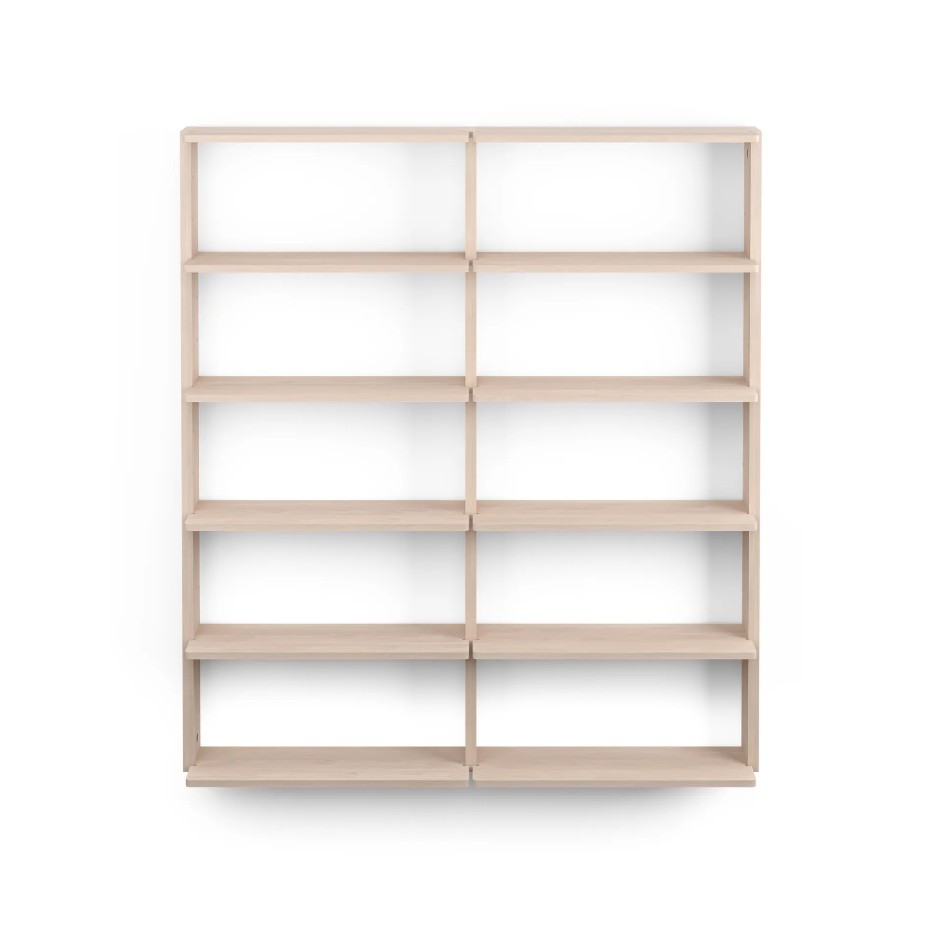 Gridlock - T2-A12-0 shelf, Natural Ash Massproductions