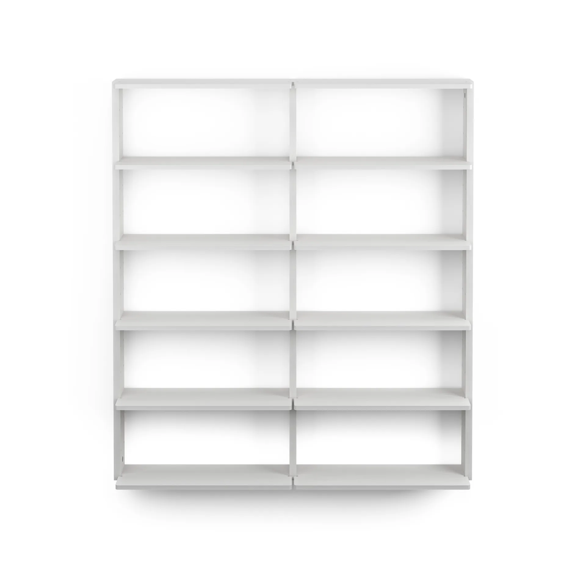Gridlock - T2-A12-0 shelf, White stained Ash Massproductions