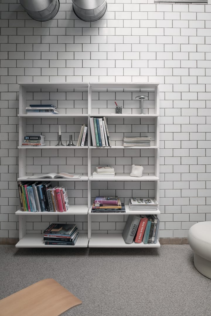 Gridlock - T2-A12-0 shelf - White stained Ash - Massproductions