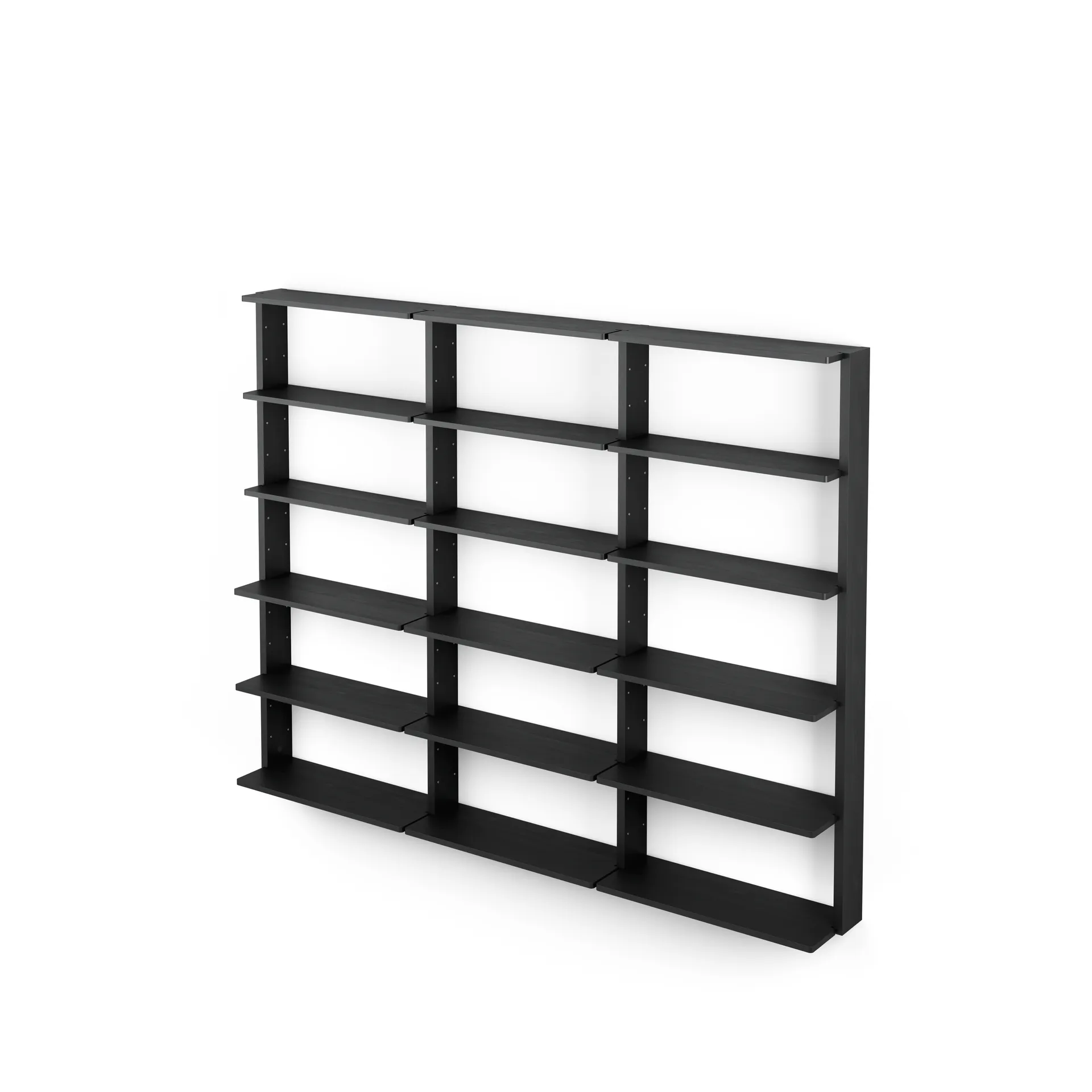 Gridlock - T3-A9-A9 shelf, Black stained Ash Massproductions