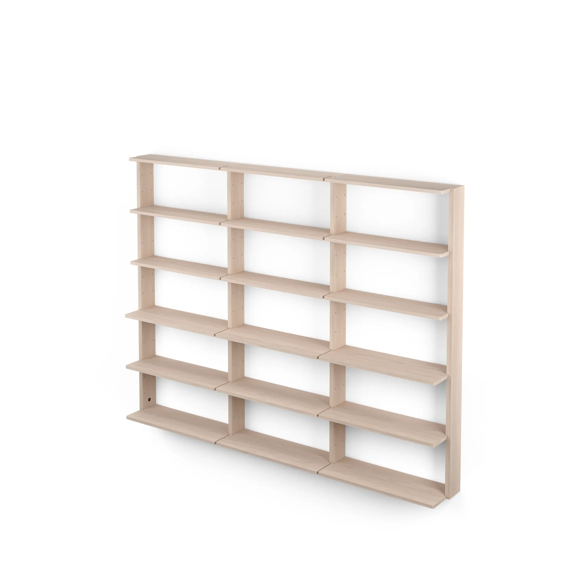 Gridlock - T3-A9-A9 shelf, Natural Ash Massproductions