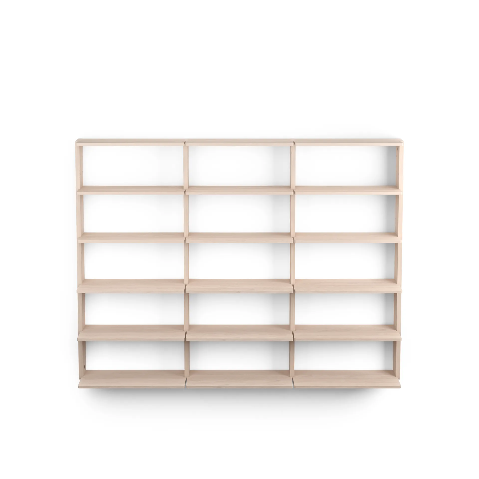 Gridlock - T3-A9-A9 shelf, Natural Ash Massproductions